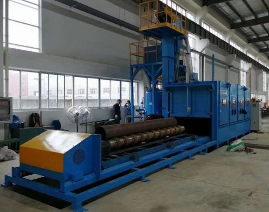 漳州喷砂机在管道除锈中的现场施工应用