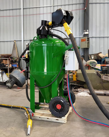 漳州移动式喷砂机 户外施工效率翻倍