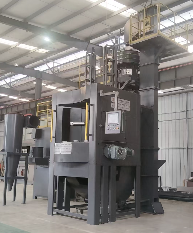 漳州转盘式喷砂机 提升圆形工件处理效率