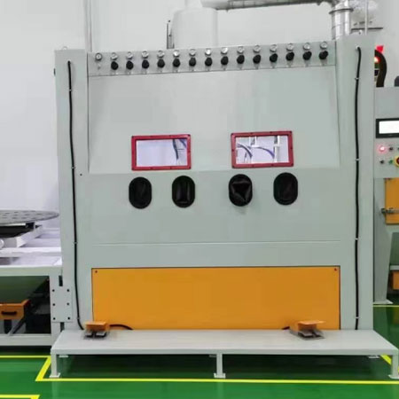 漳州高效生产，从箱体手动喷砂机开始，提升零部件质量